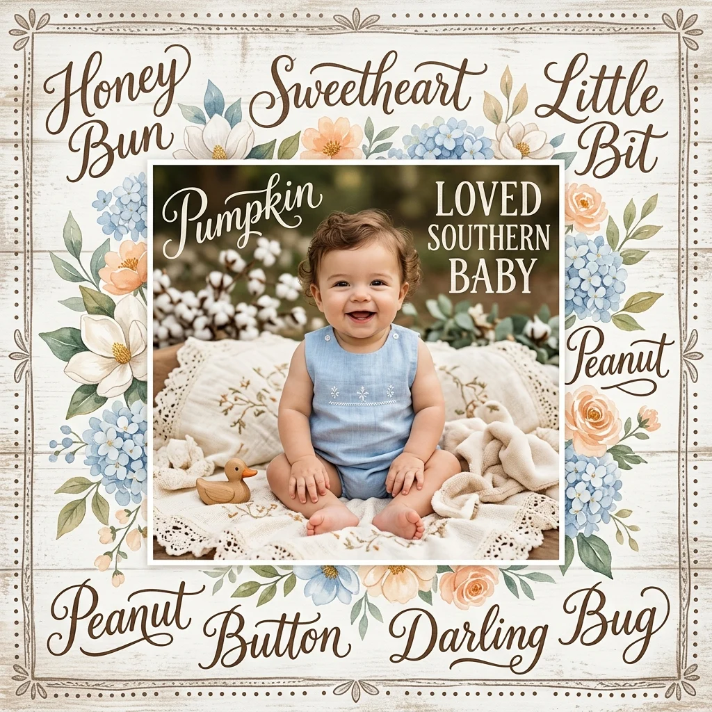 Southern Terms of Endearment for a Child