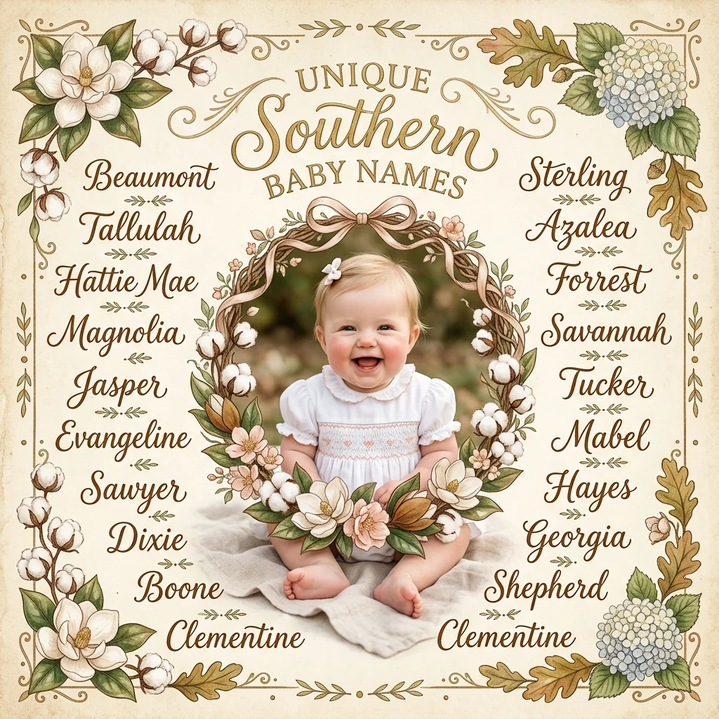 Unique Southern Baby Names