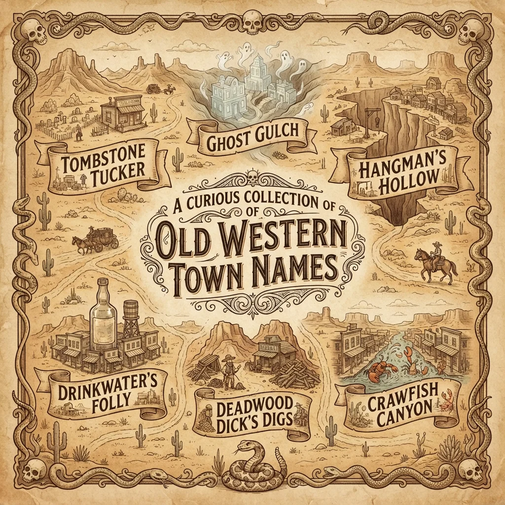 Old Western Town Names