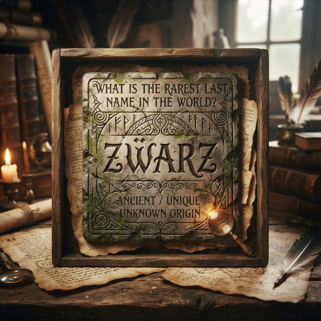 What Is the Rarest Last Name in the World