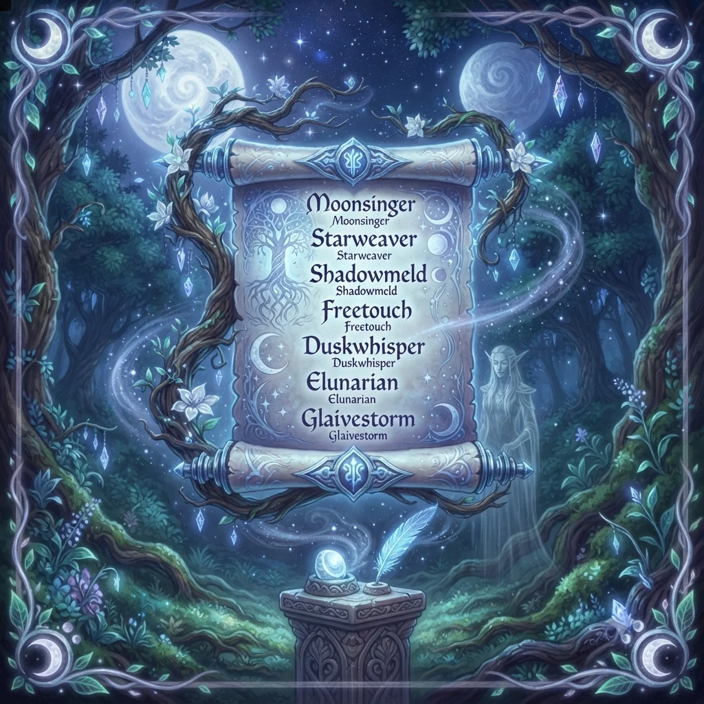 Night Elf Last Names