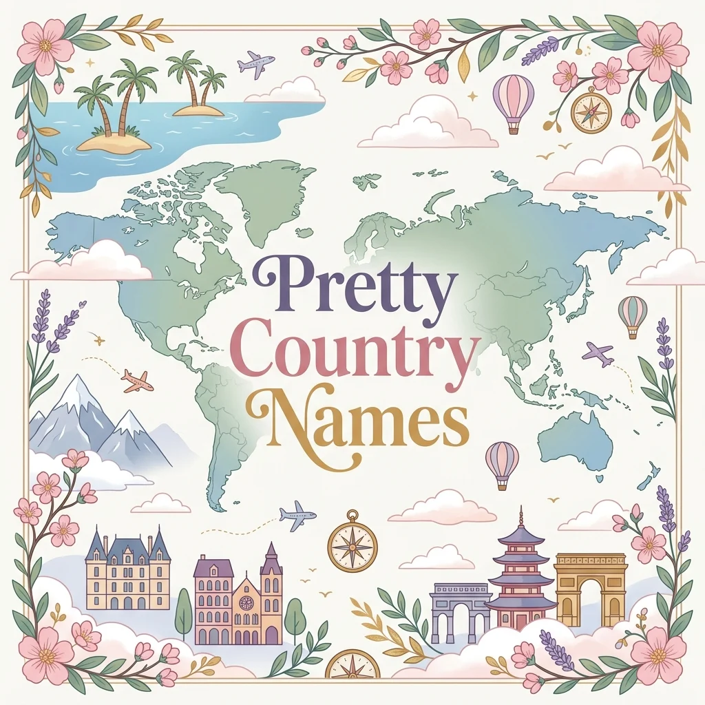 Pretty Country Names