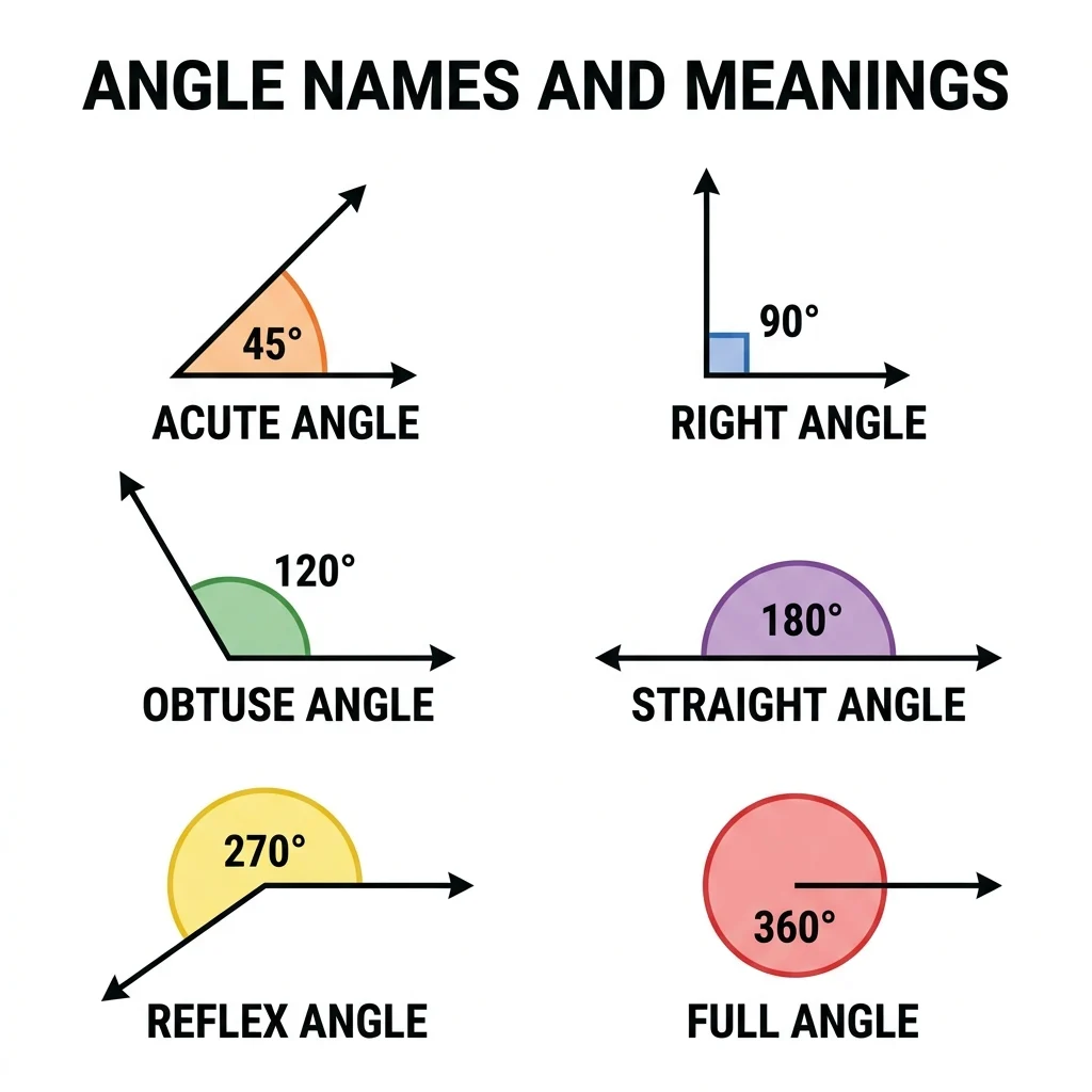 Angle Names and Meanings
