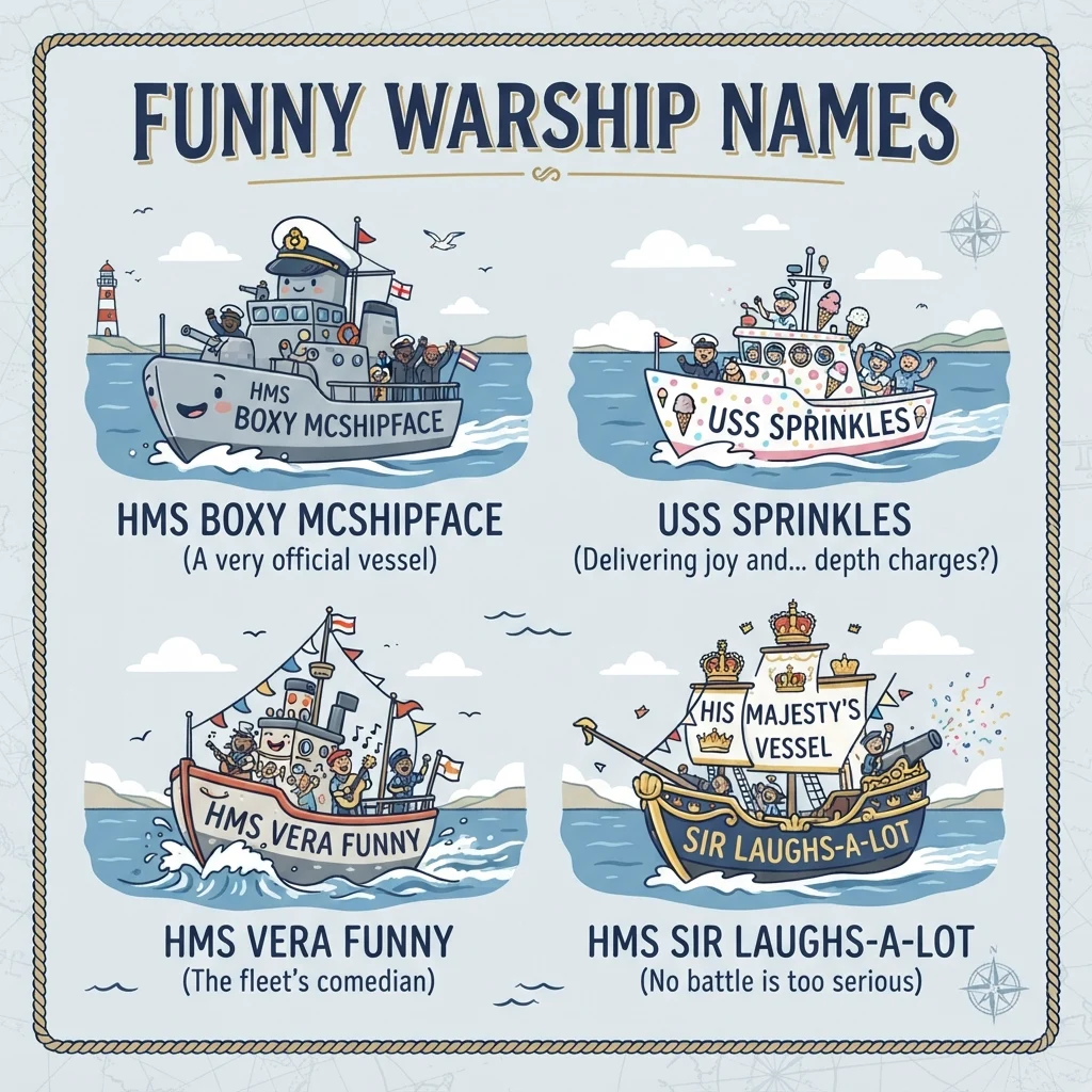 Funny Warship Names
