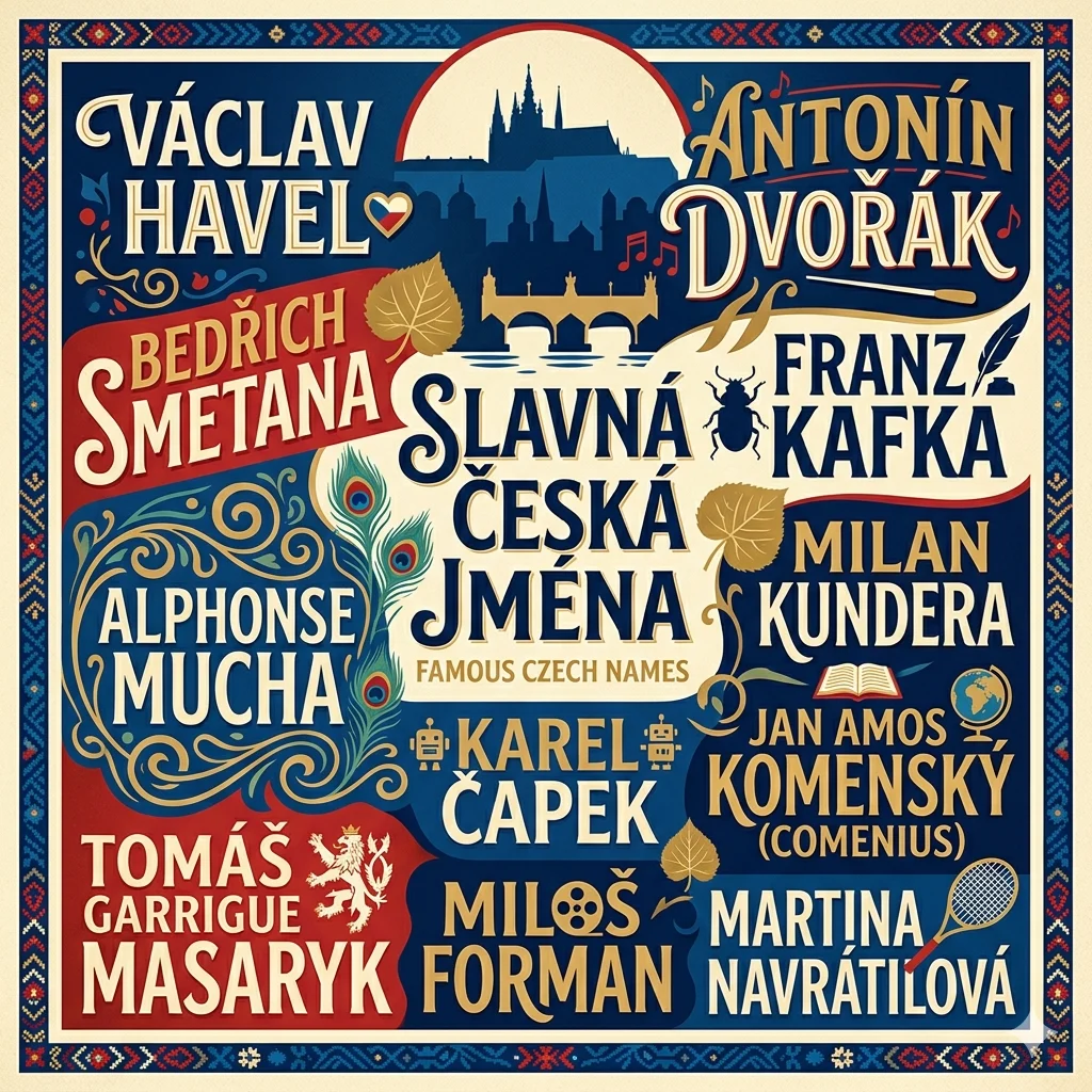 Famous Czech Names