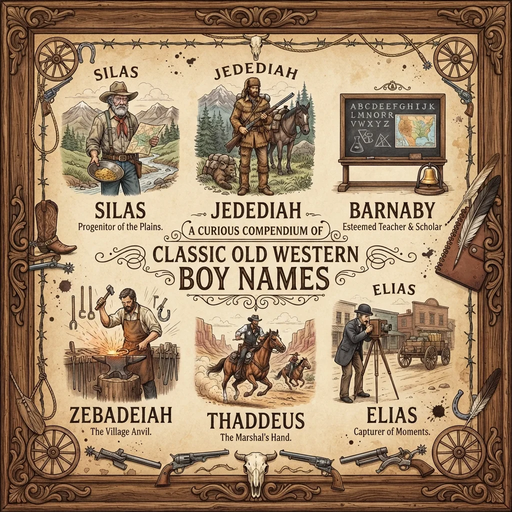Classic Old Western Boy Names