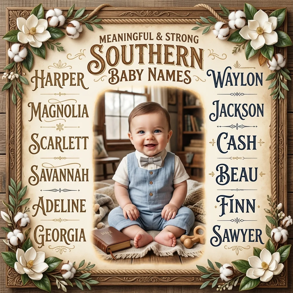 Meaningful & Strong Southern Baby Names