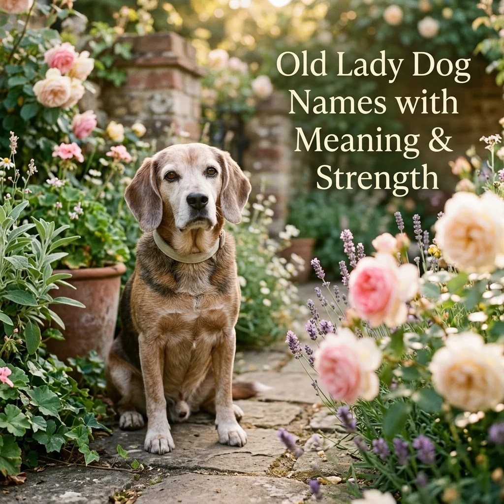 Meaningful & Strong Old Lady Dog Names