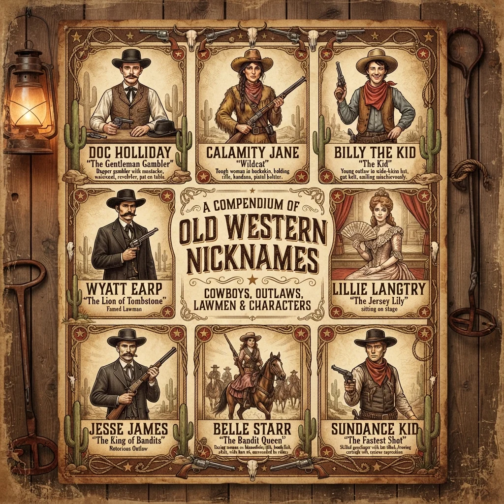 Old Western Nicknames