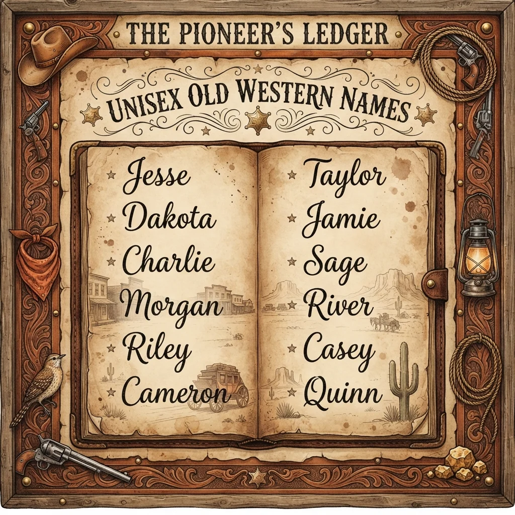 Unisex Old Western Names
