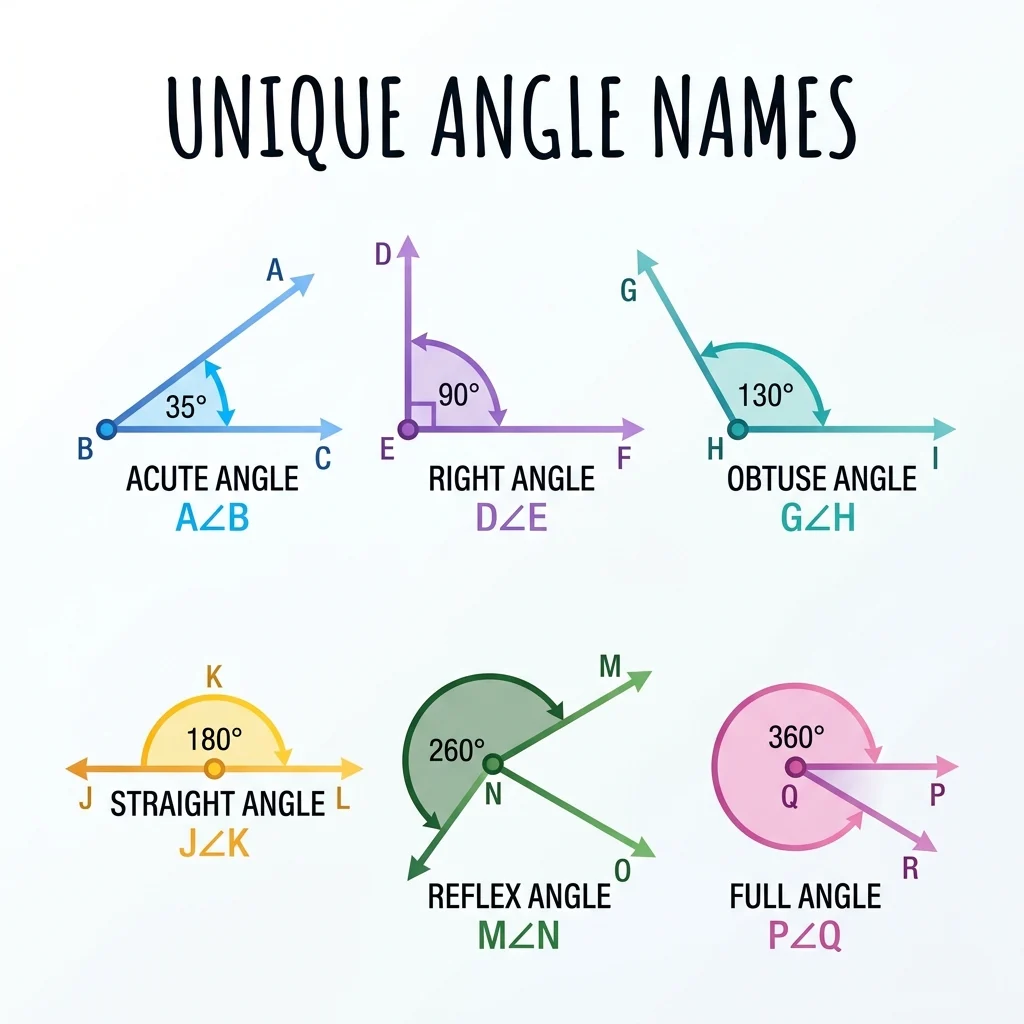 Unique Angle Names