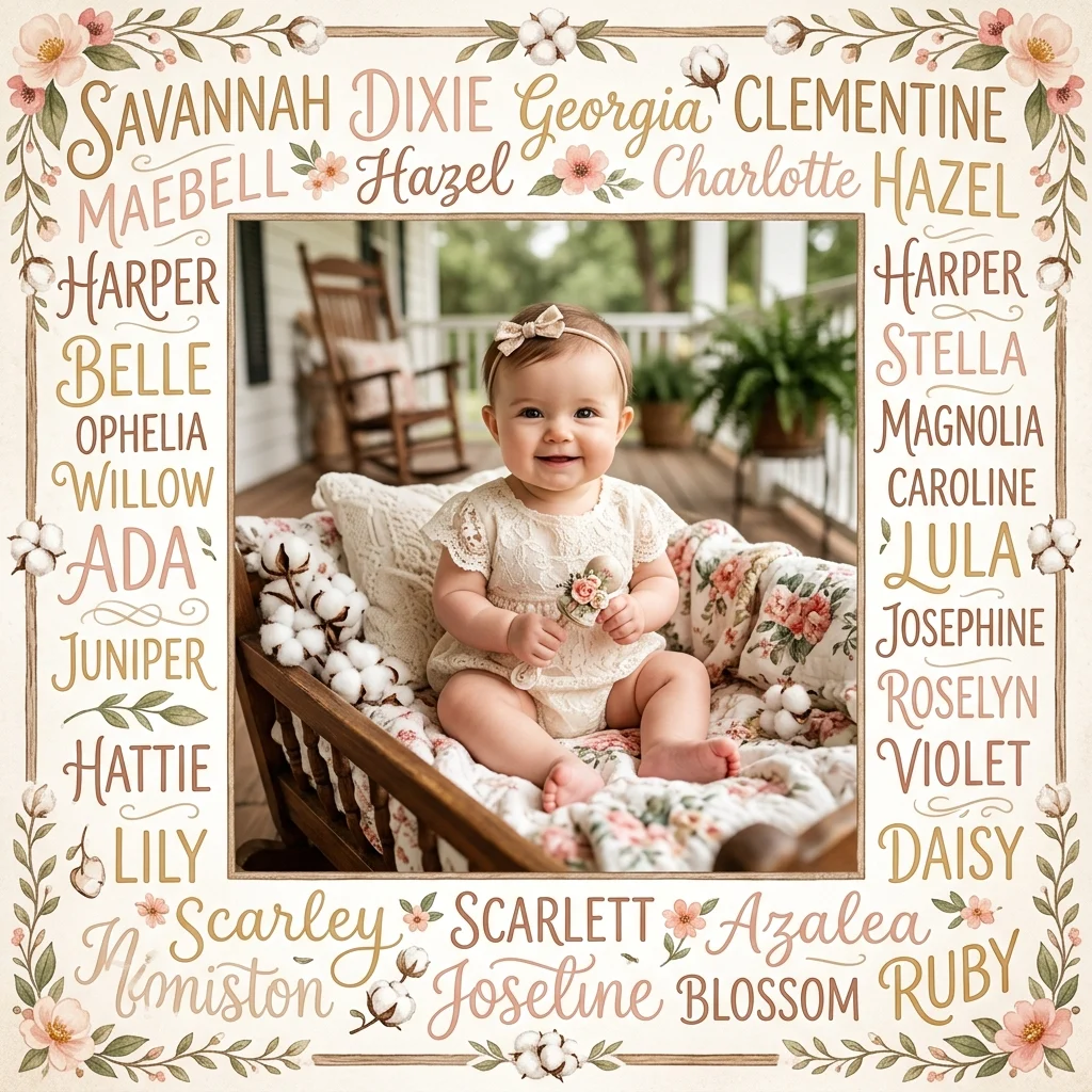 Southern Baby Names for Girls