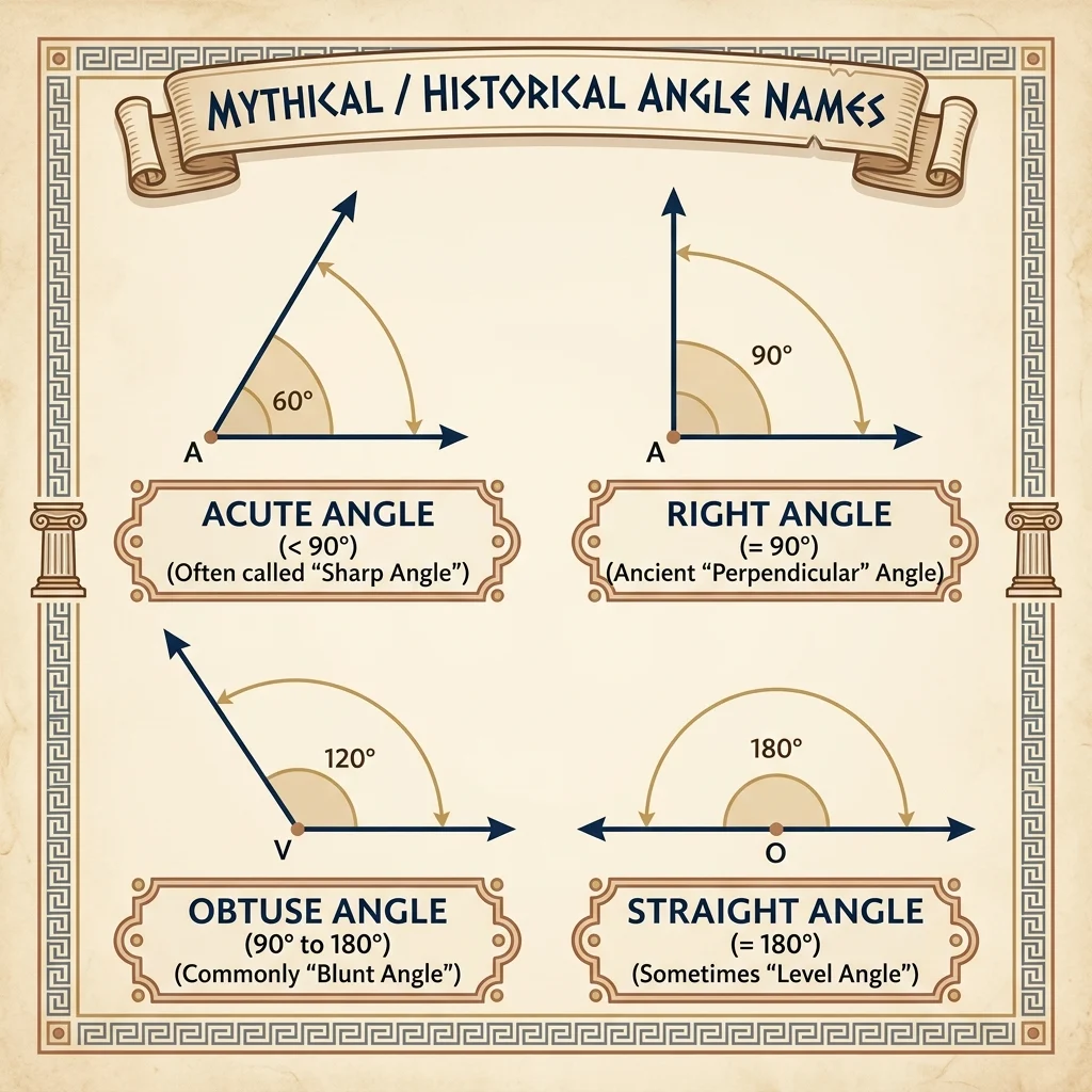 Mythical / Historical Angle Names