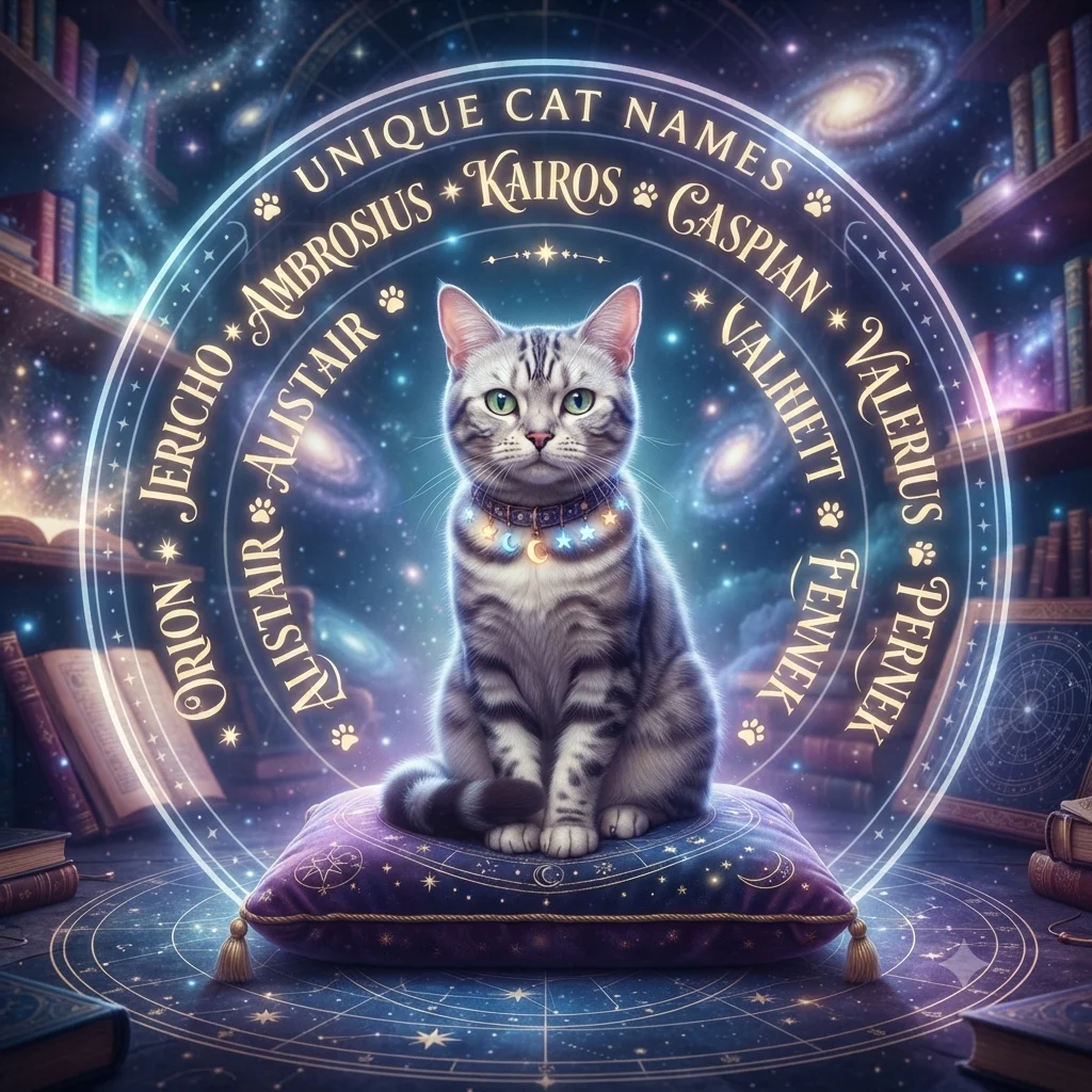 Unique & Uncommon Good Boy Cat Names
