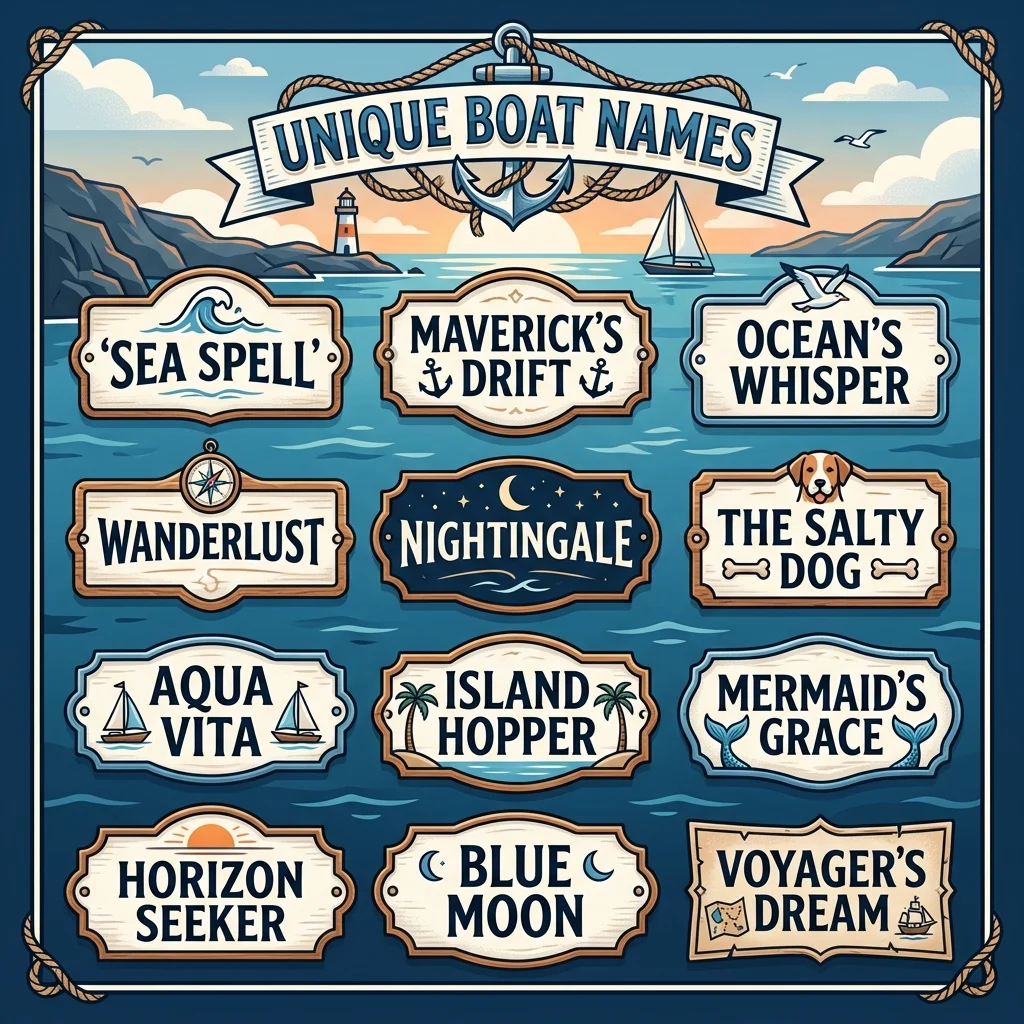 Unique Boat Names