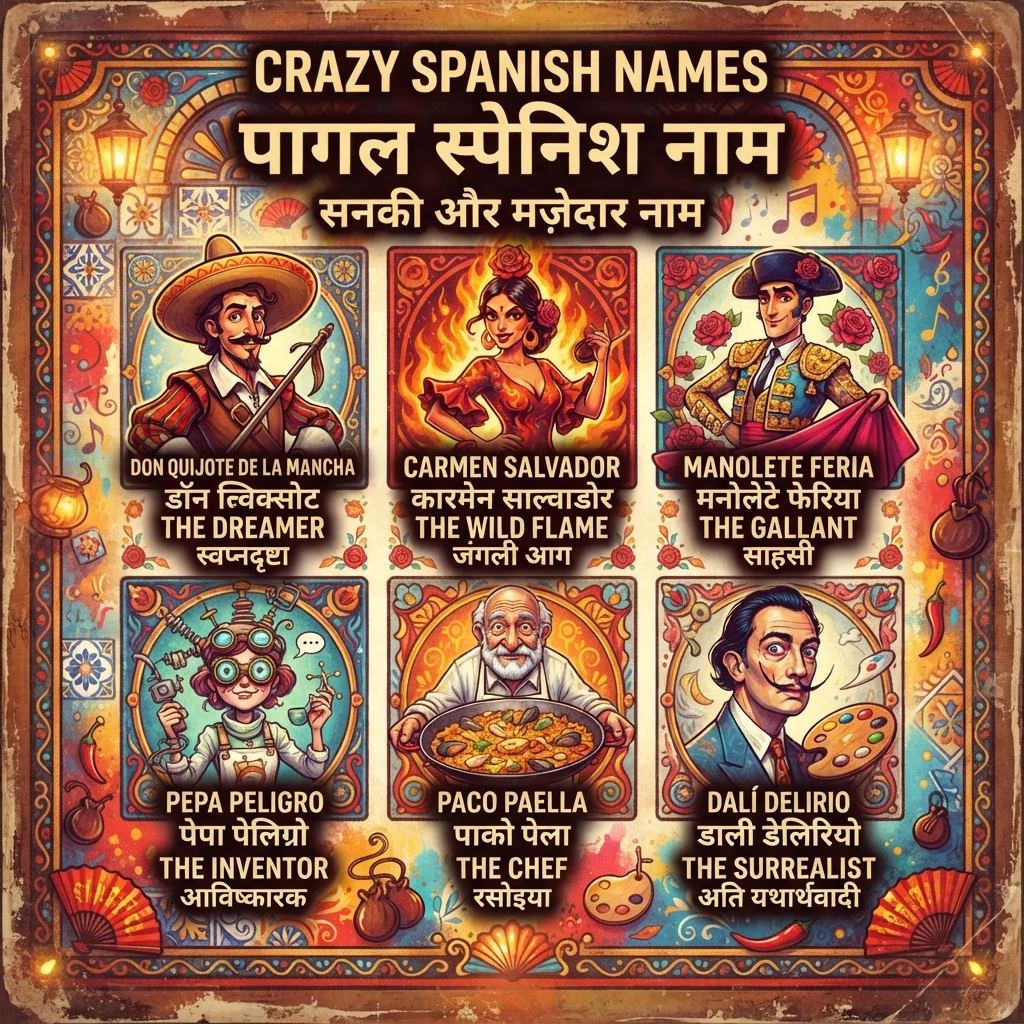 Crazy Spanish Names
