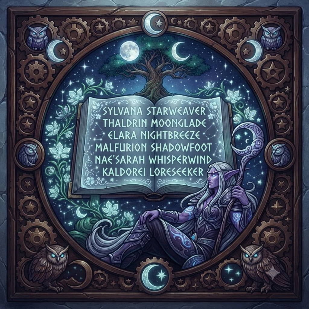 Fantasy Night Elf Names