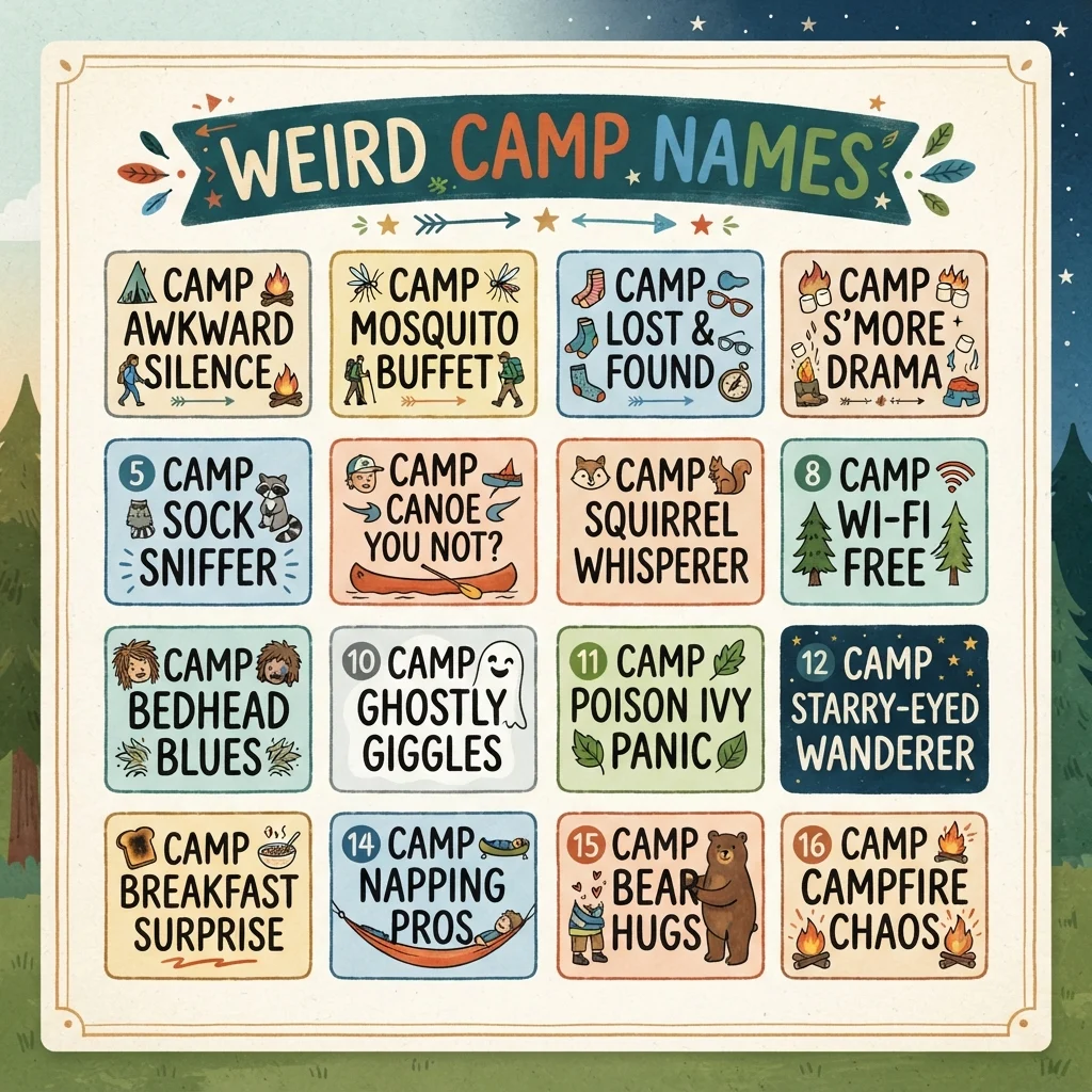 Weird Camp Names