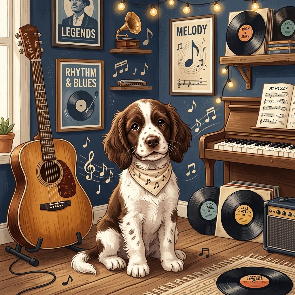 Music Dog Names Male