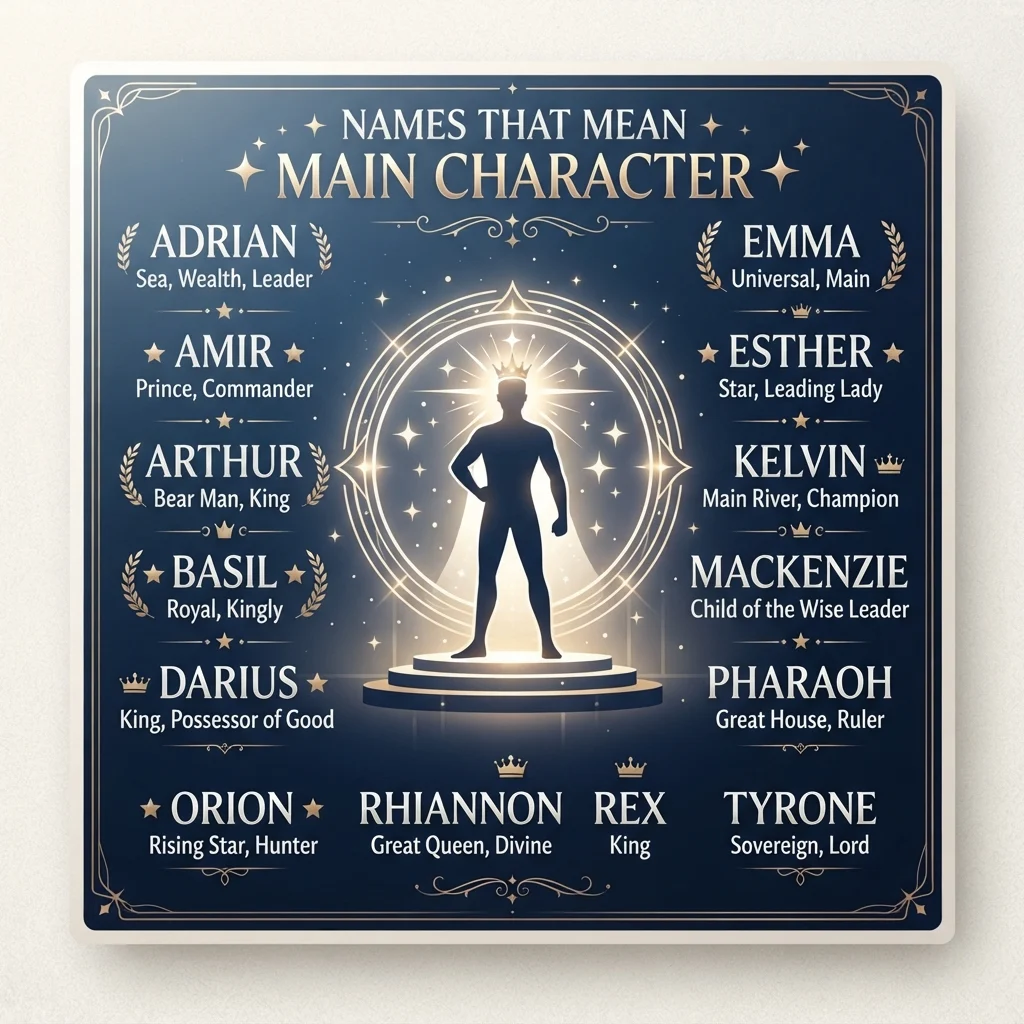 Names That Mean Main Character