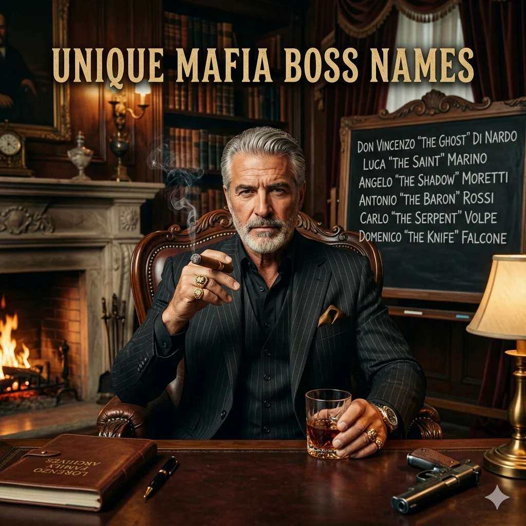 Unique Mafia Boss Names