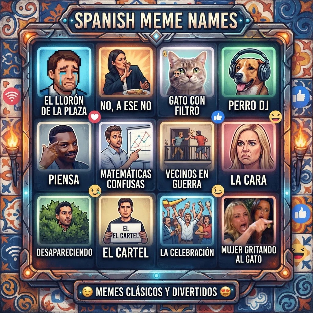 Spanish Meme Names