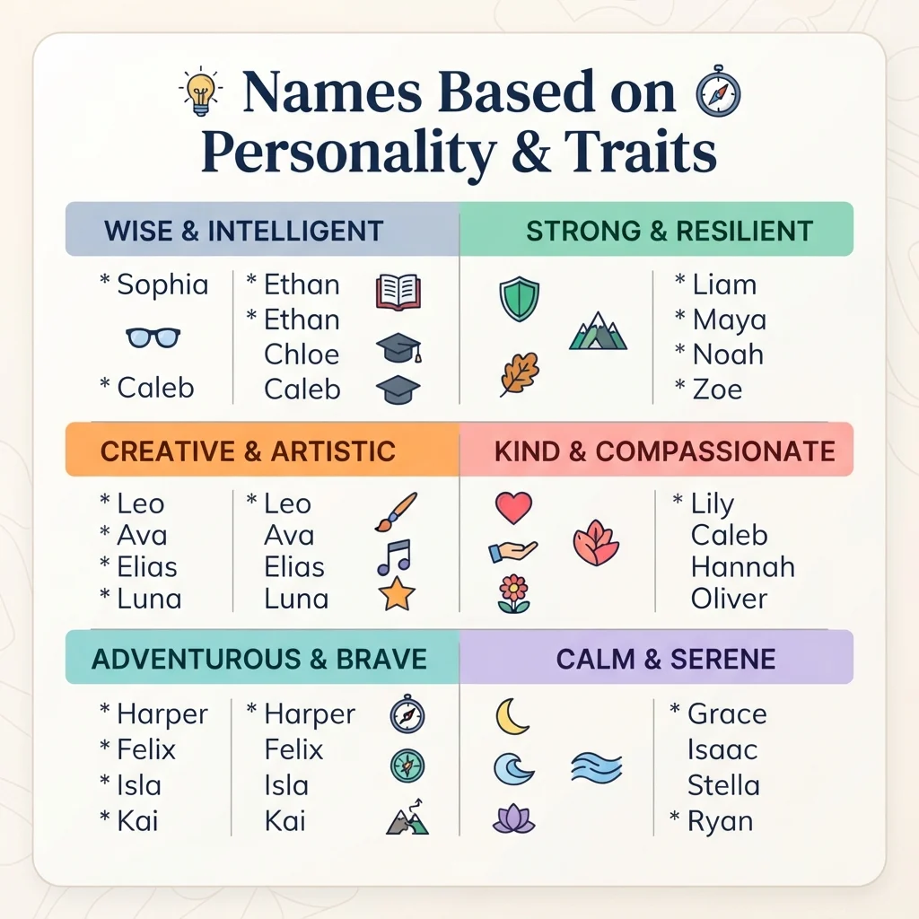 Names Based on Personality & Traits