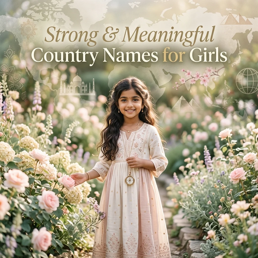 Strong & Meaningful Country Names for Girls