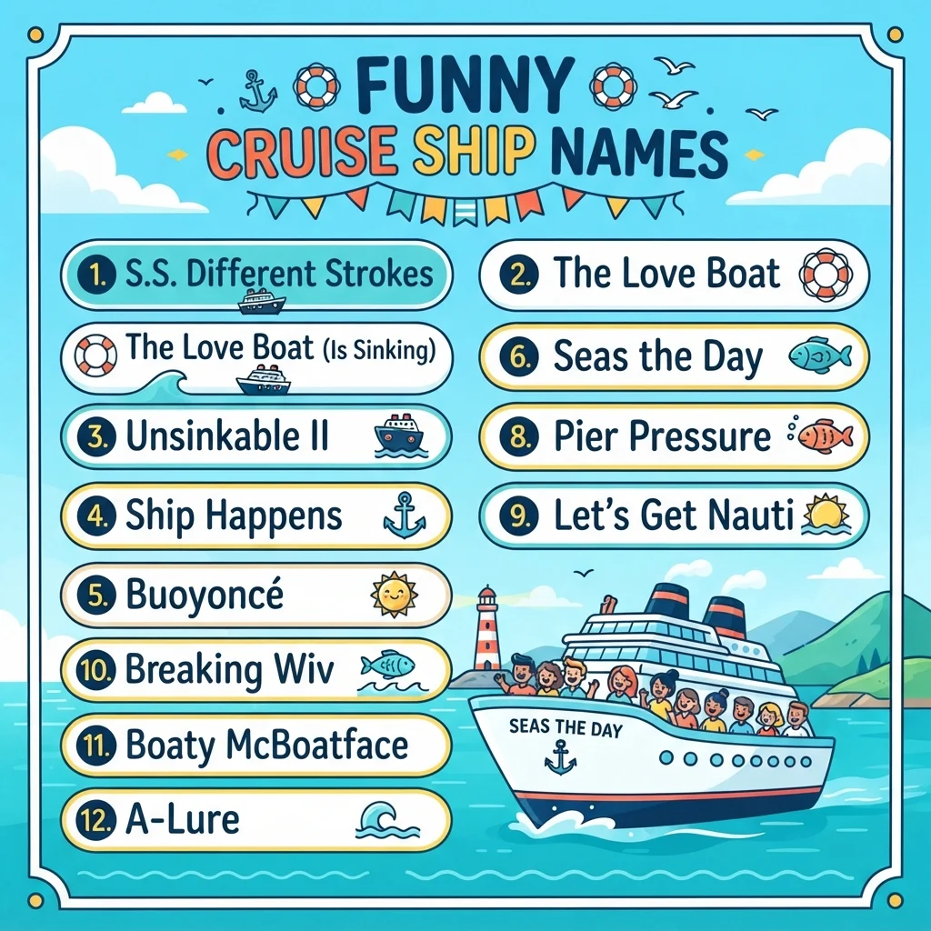 Funny Cruise Ship Names