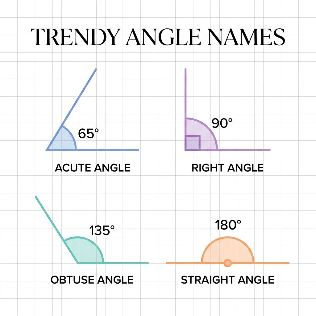 Trendy / Modern Angle Names