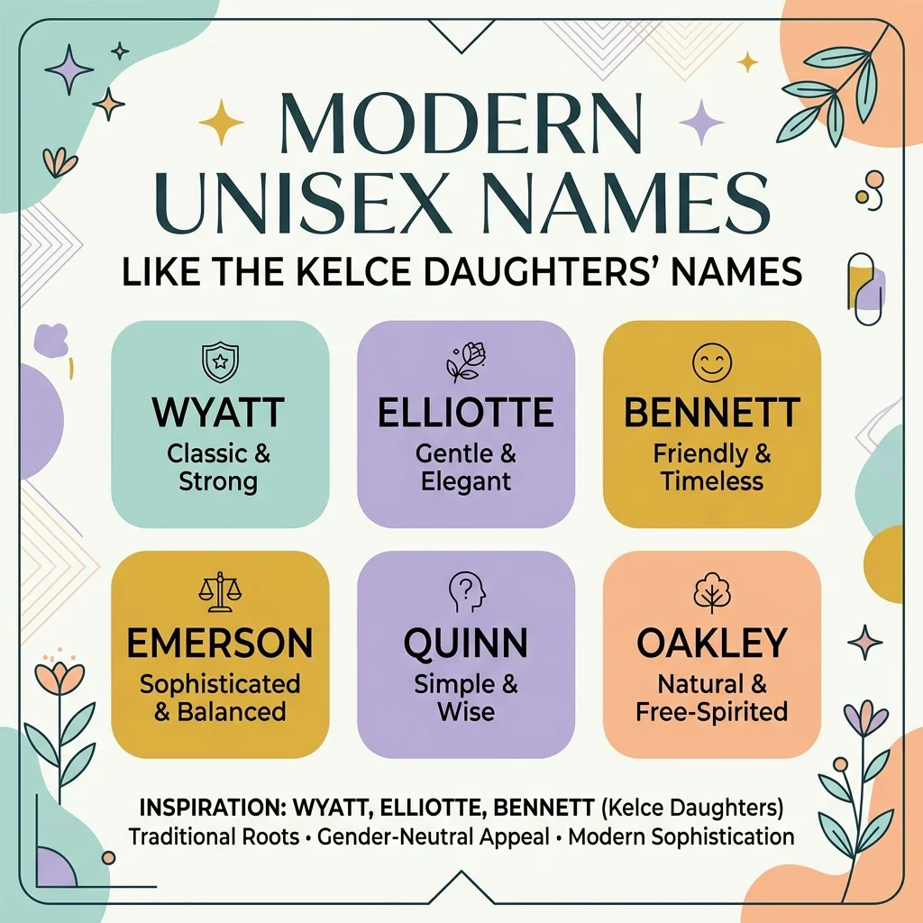 Modern Unisex Names Like the Kelce Daughters' Names