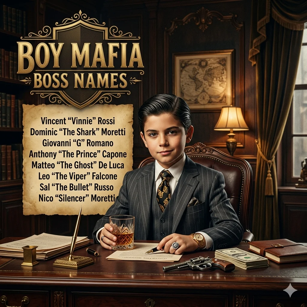 Boy Mafia Boss Names