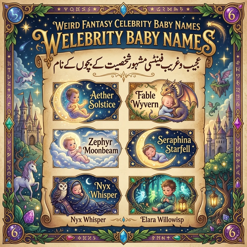 Weird Fantasy Celebrity Baby Names