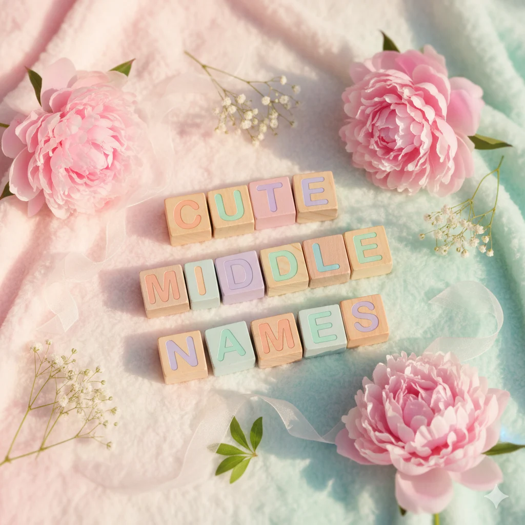 cute girl middle names
