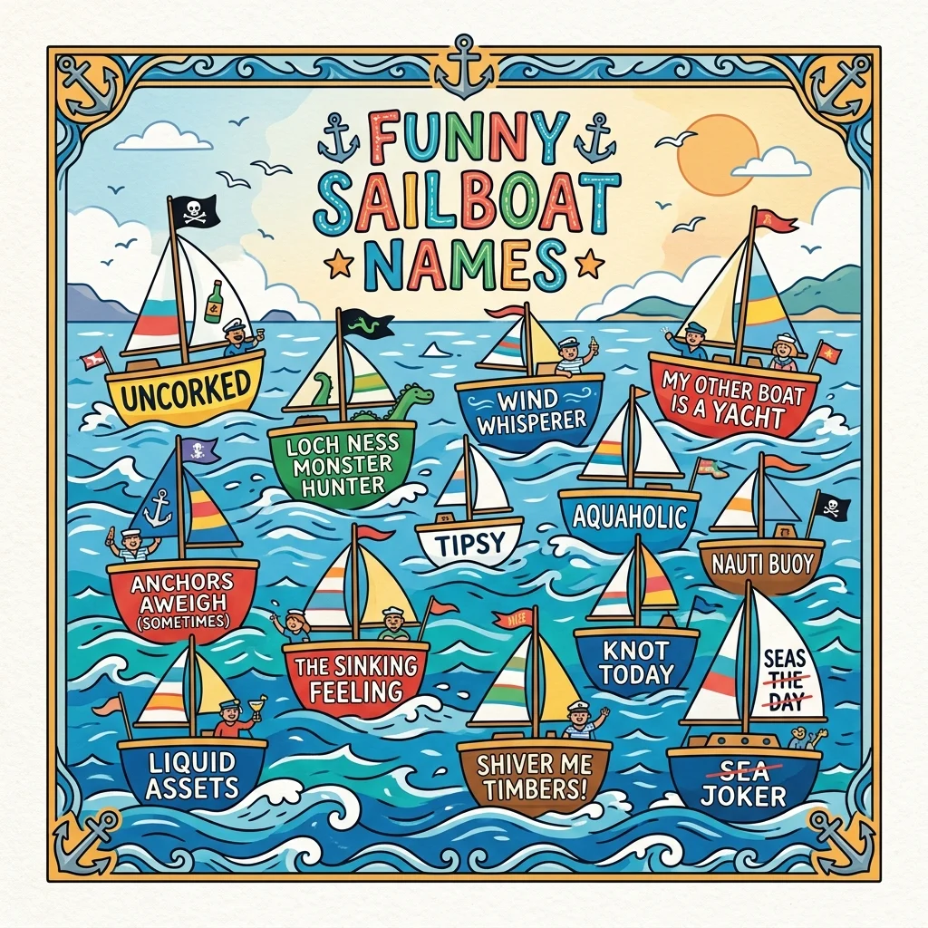 Funny Sailboat Names