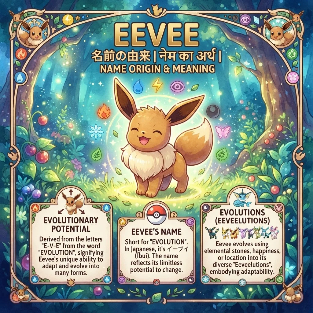 Eevee Name Meaning