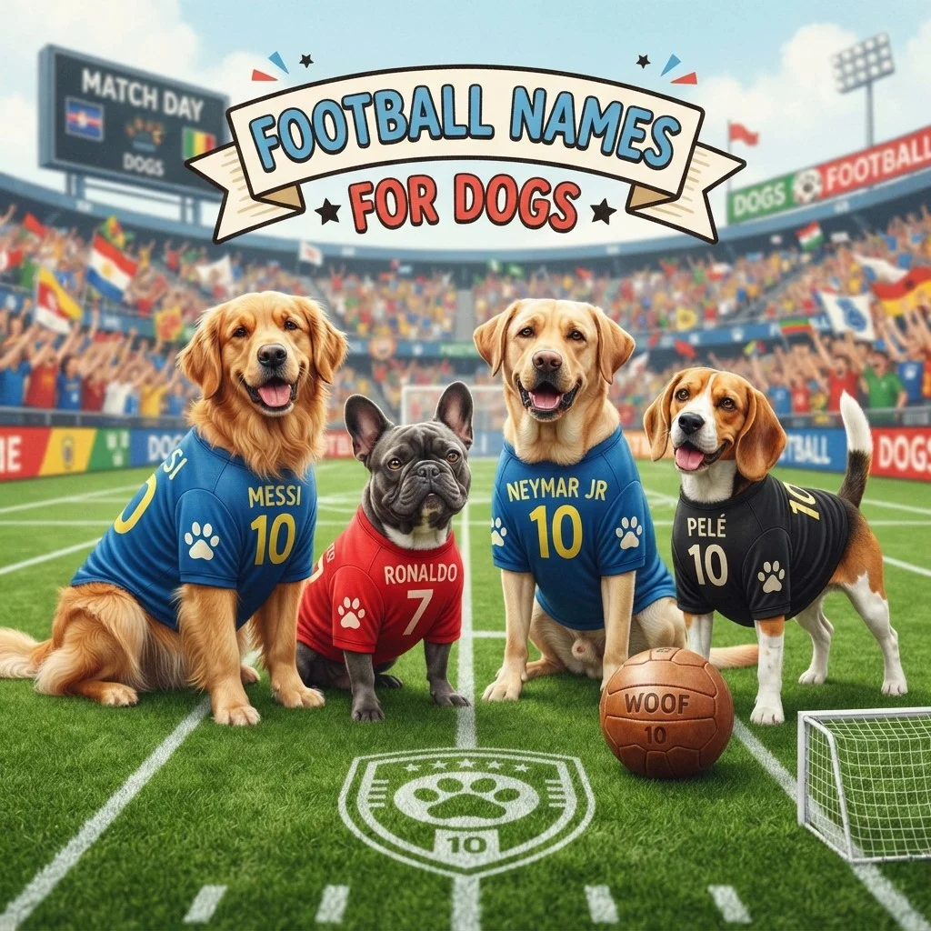 Football Names for Dogs
