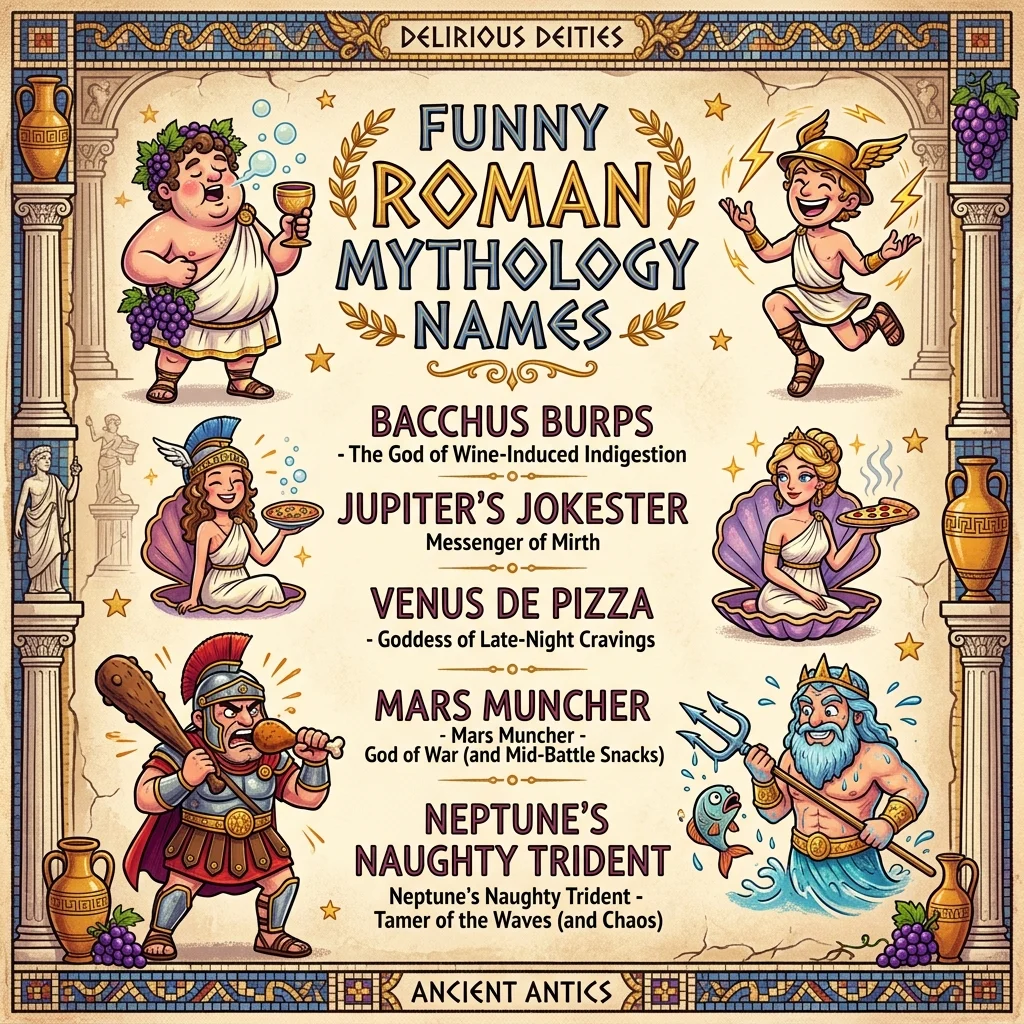 Funny Roman Mythology Names