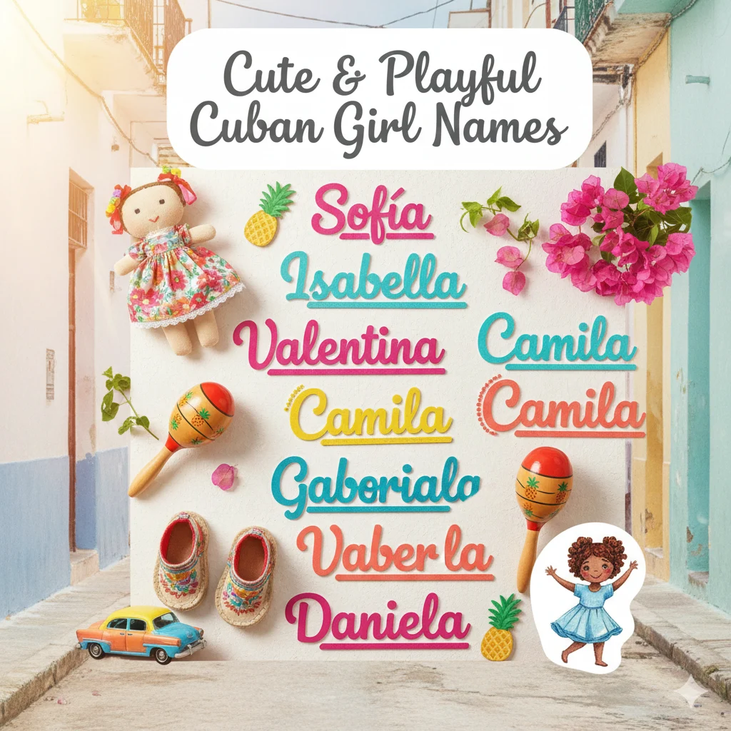 Cute & Playful Cuban Girl Names
