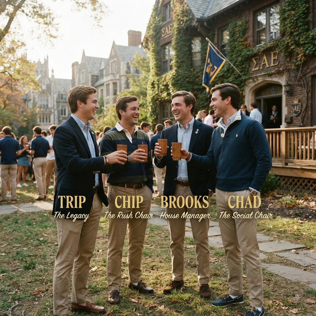 Classic & Traditional Frat Boy Names