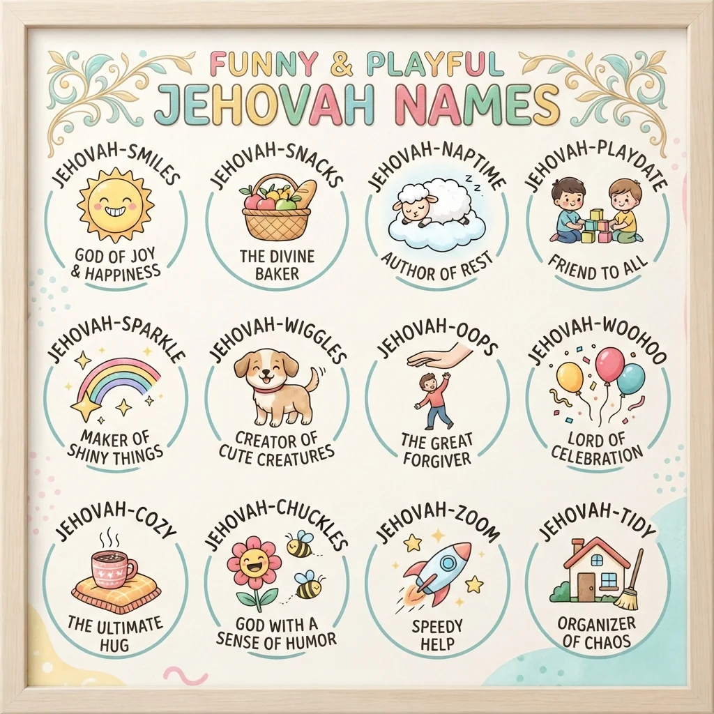 Funny & Playful Jehovah Names