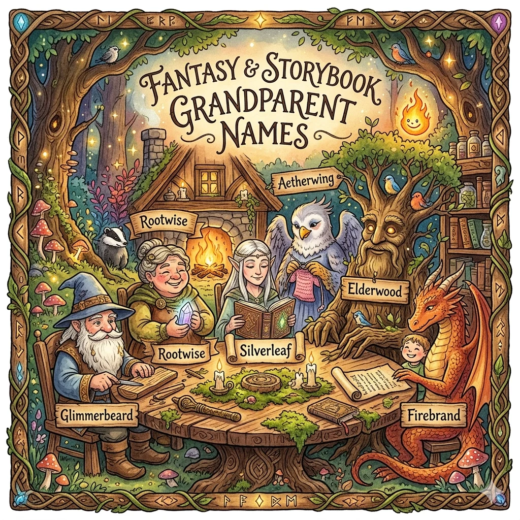 Fantasy & Storybook Grandparent Names