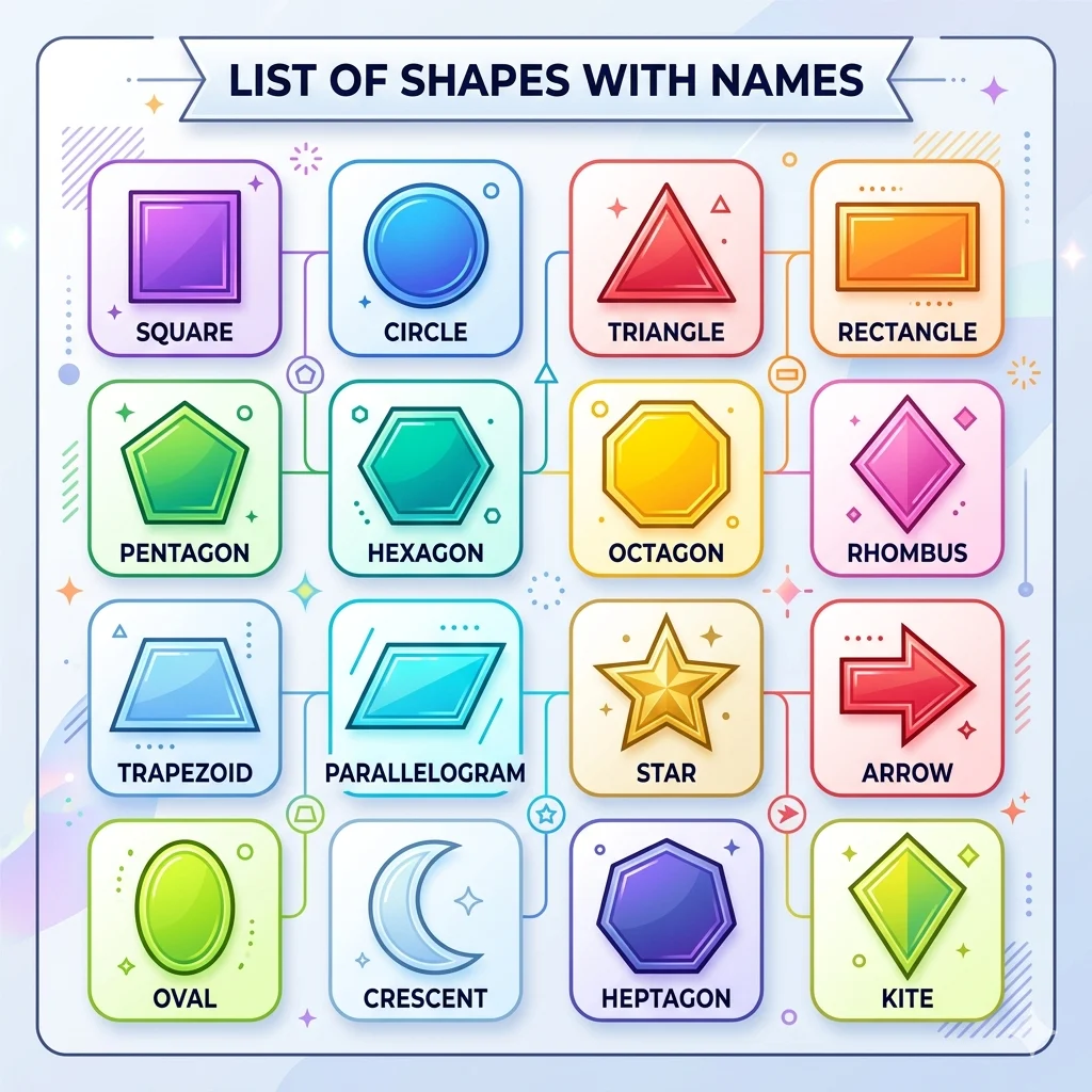 List of Shapes With Names
