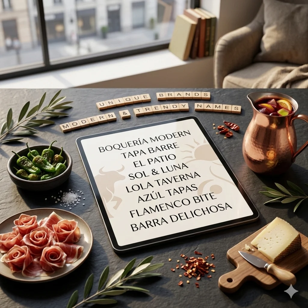 Modern & Trendy Spanish Restaurant Names