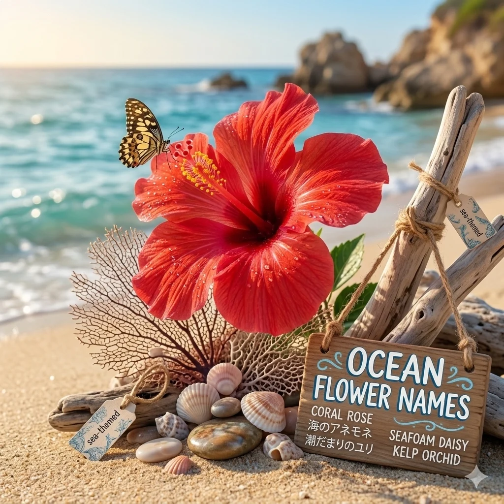 Ocean Flower Names