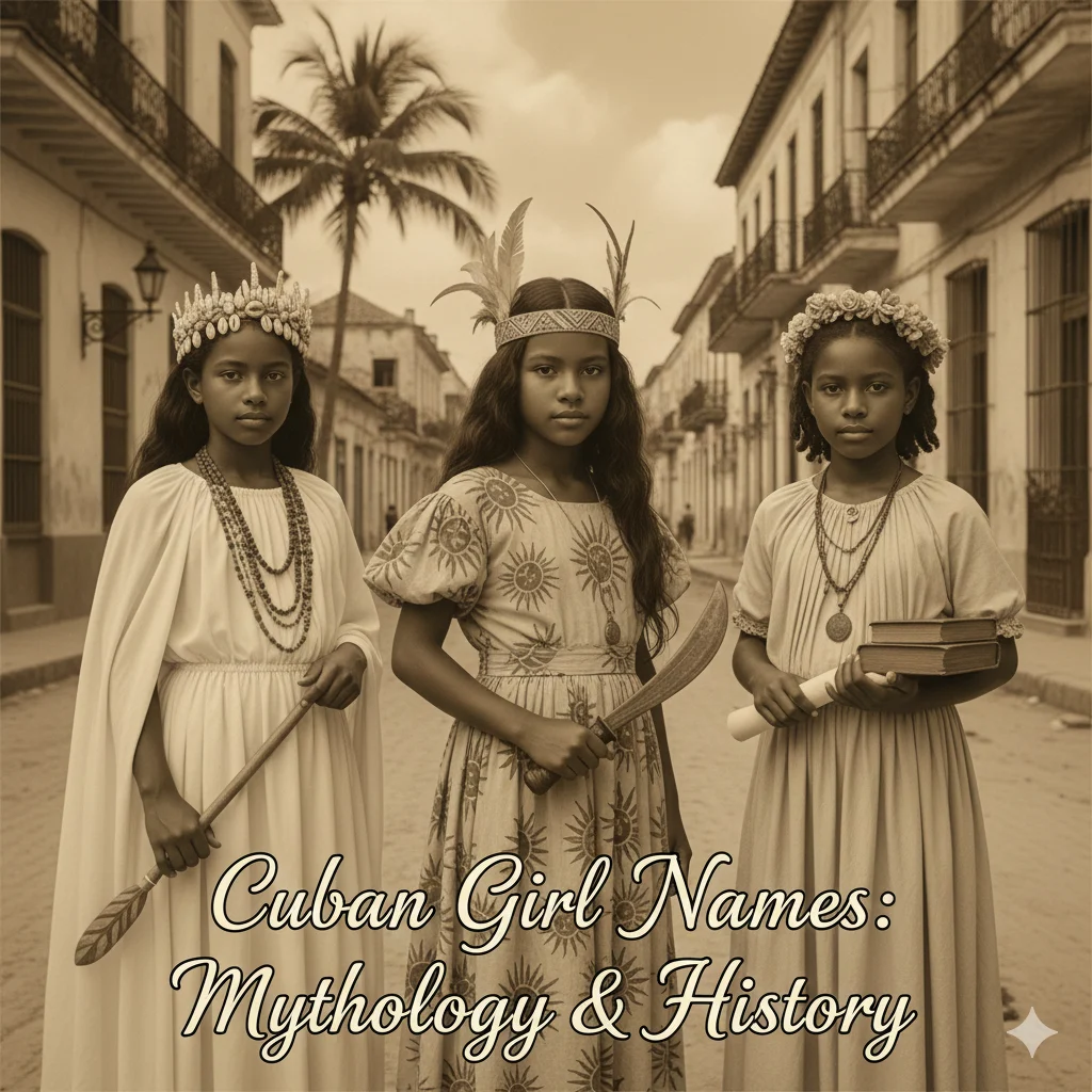Cuban Girl Names from Mythology & History