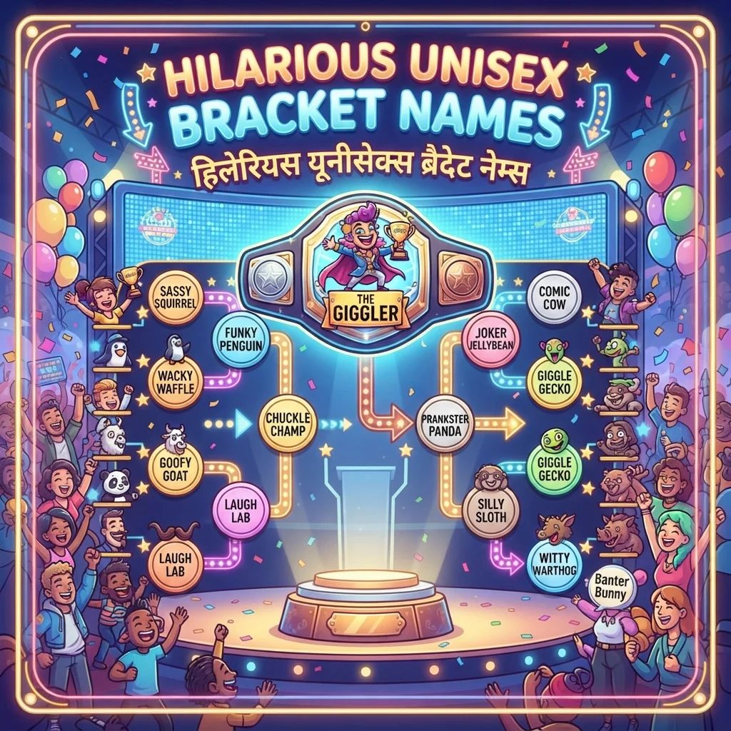 Hilarious Unisex Bracket Names