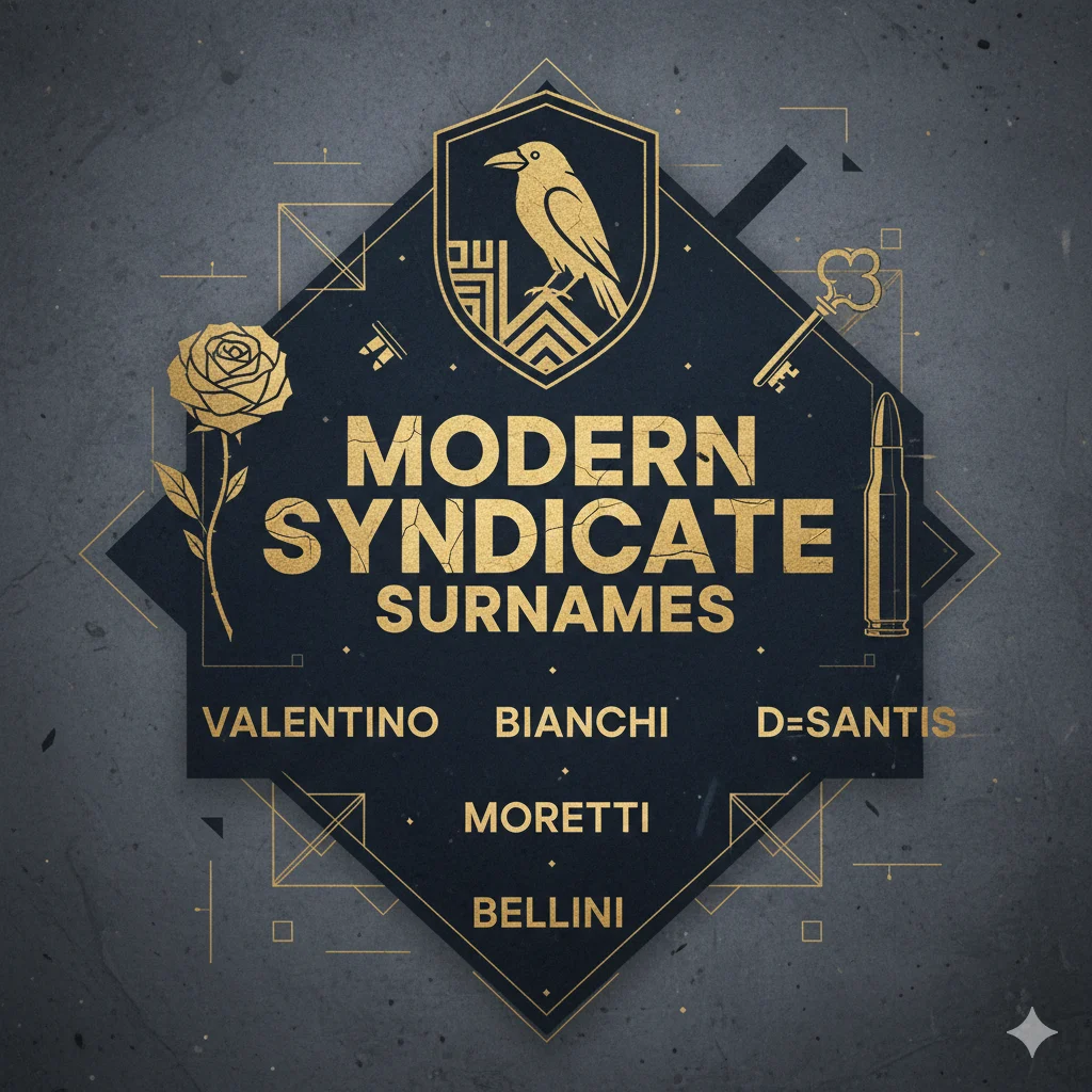 Trendy / Modern Mafia Last Names