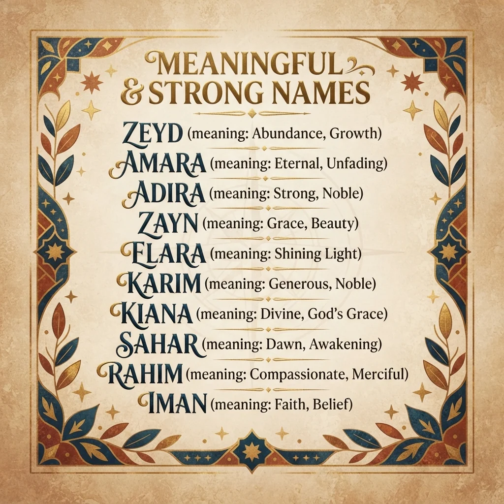 Meaningful & Strong Names