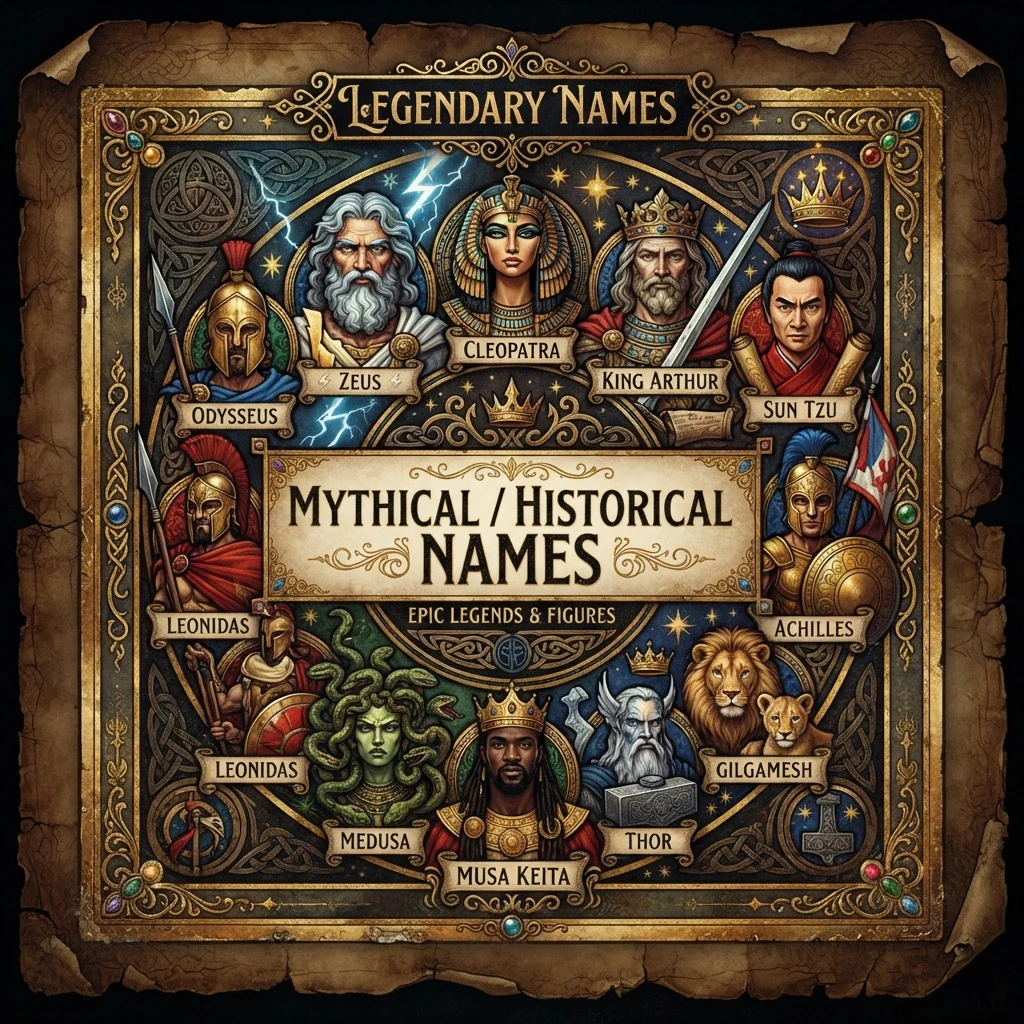 Mythical / Historical Names